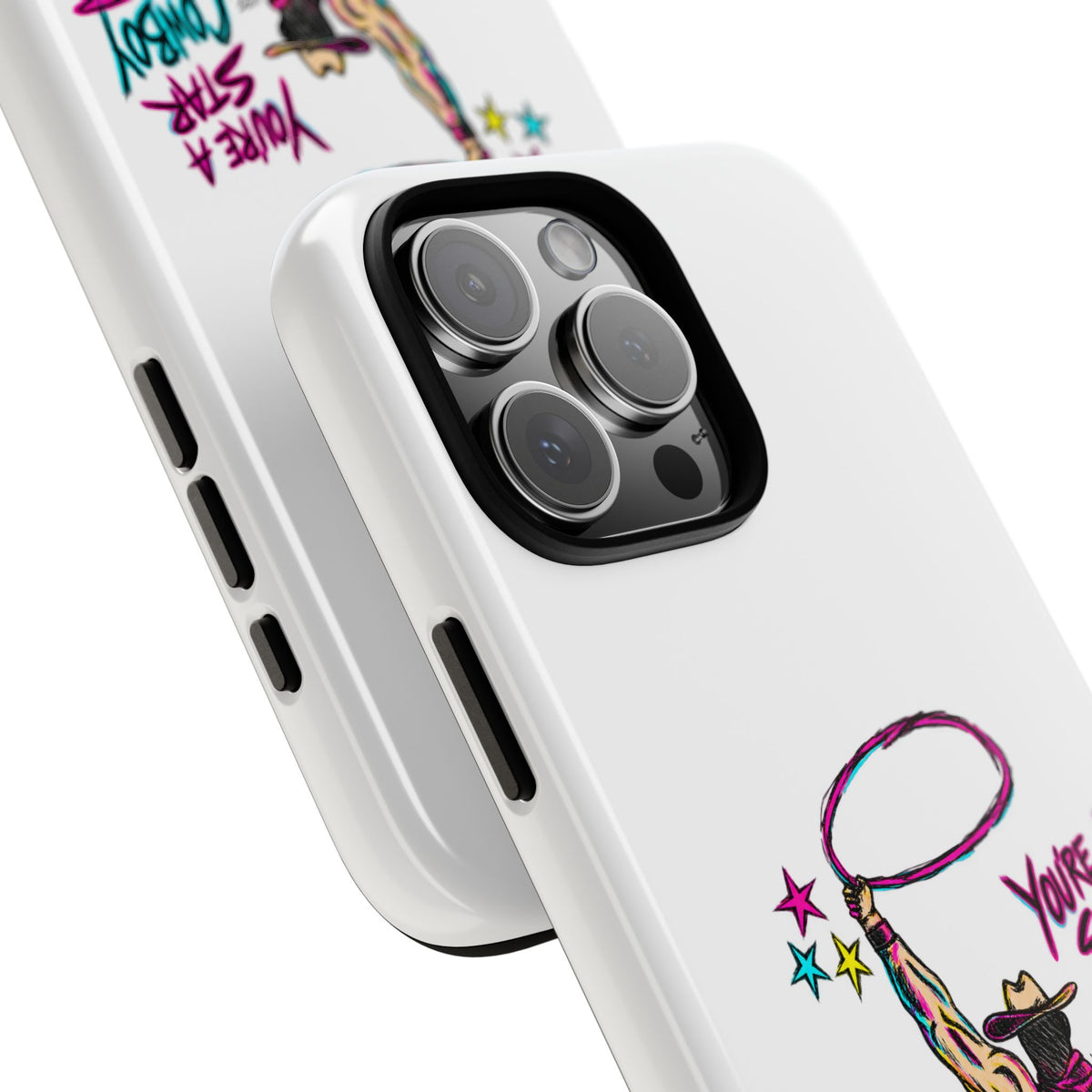 Star cowboy phone case