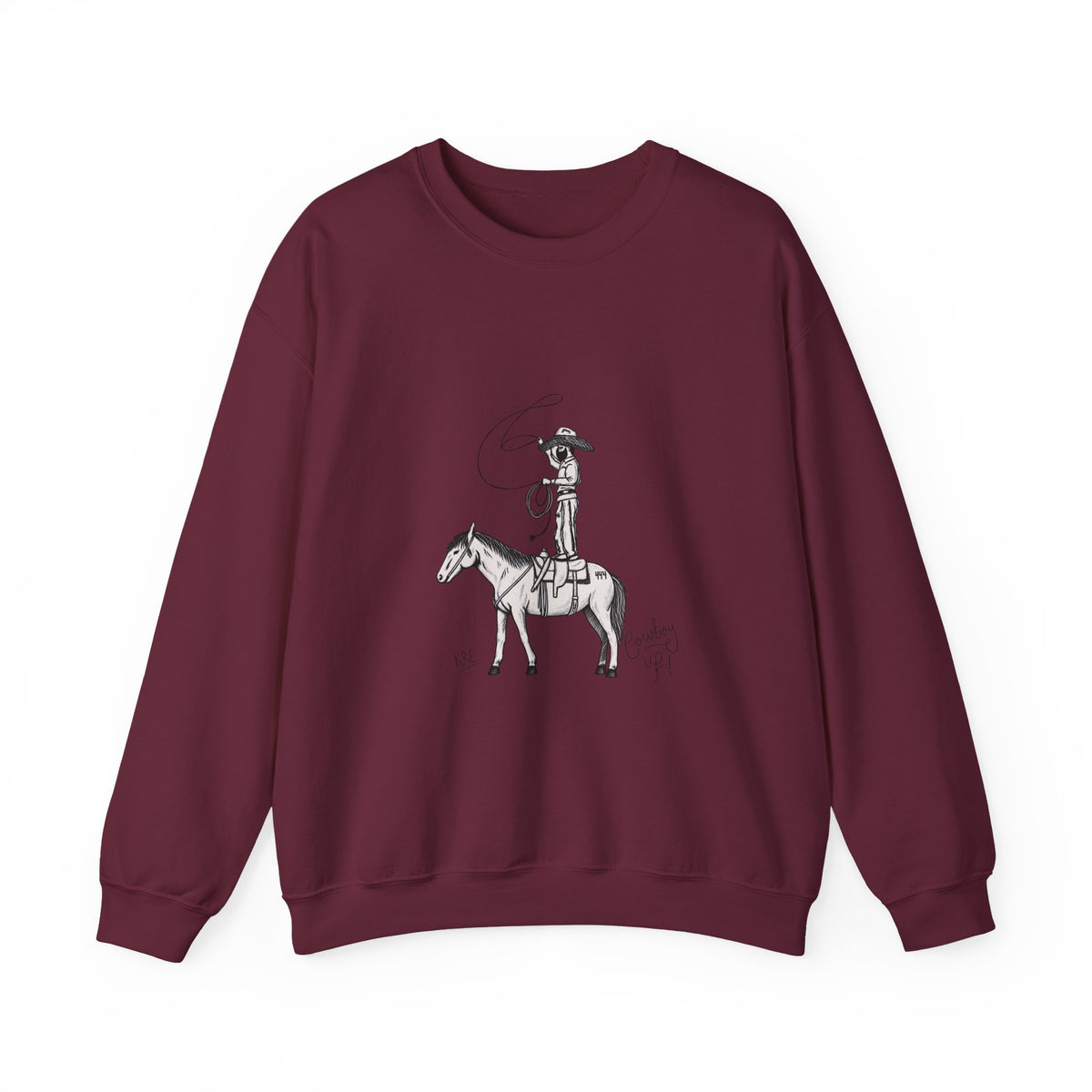 Cowboy up Crewneck Sweatshirt