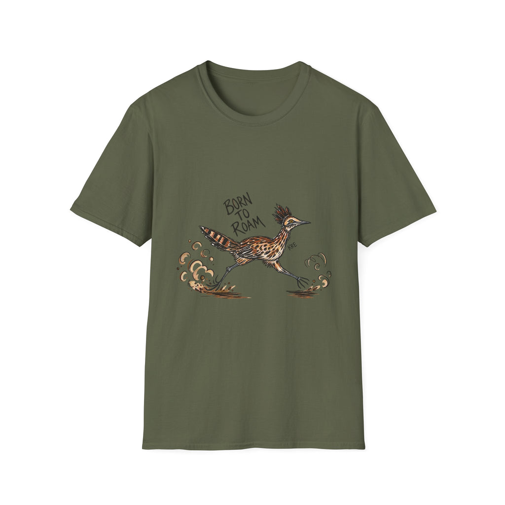 Born to roam roderunner T-shirt with color