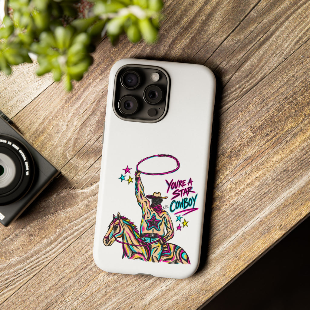 Star cowboy phone case