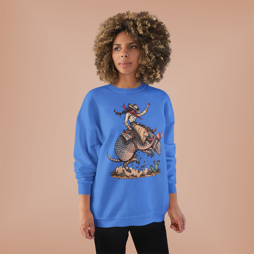 Buckin dillo crewneck
