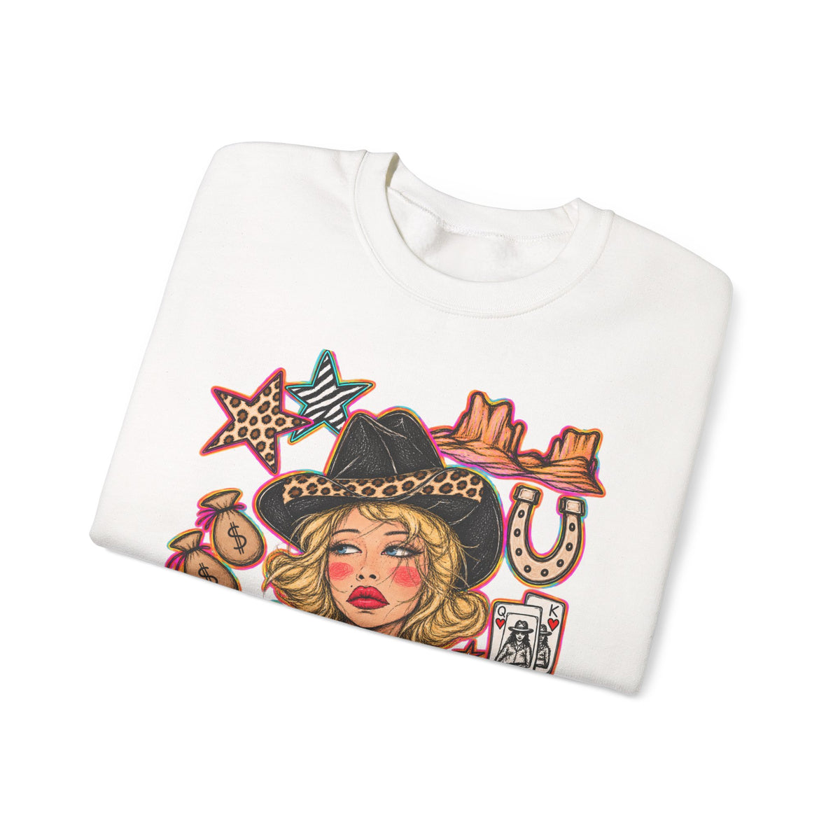 Neon rodeo sweatshirt