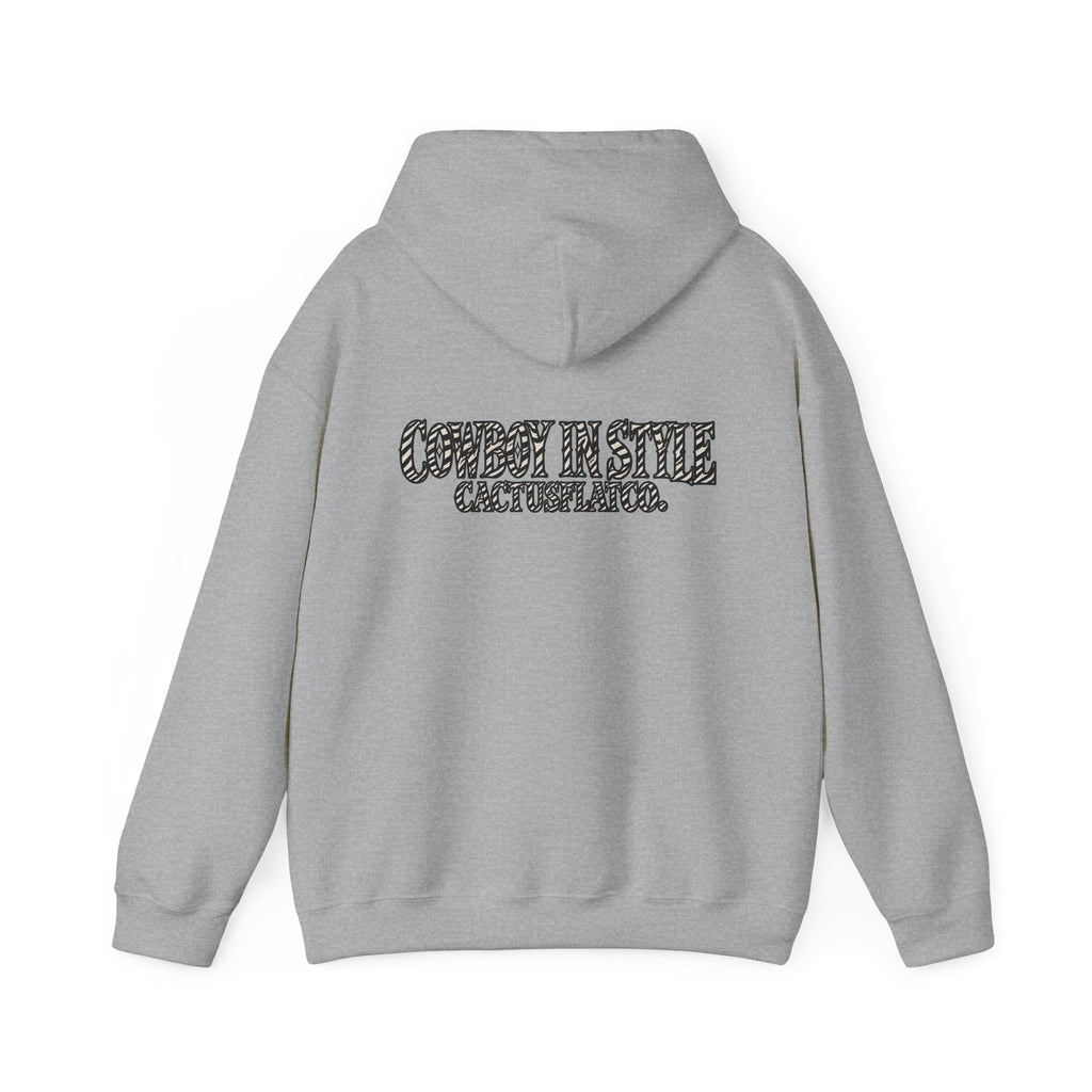 Cowboy in style hoodie