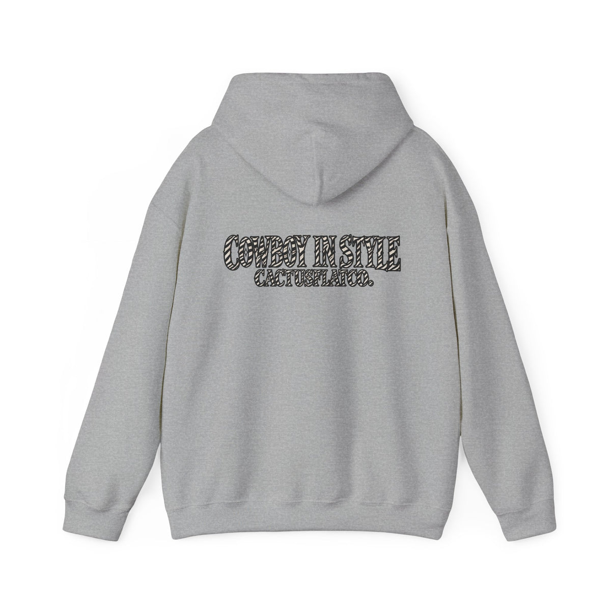 Cowboy in style hoodie