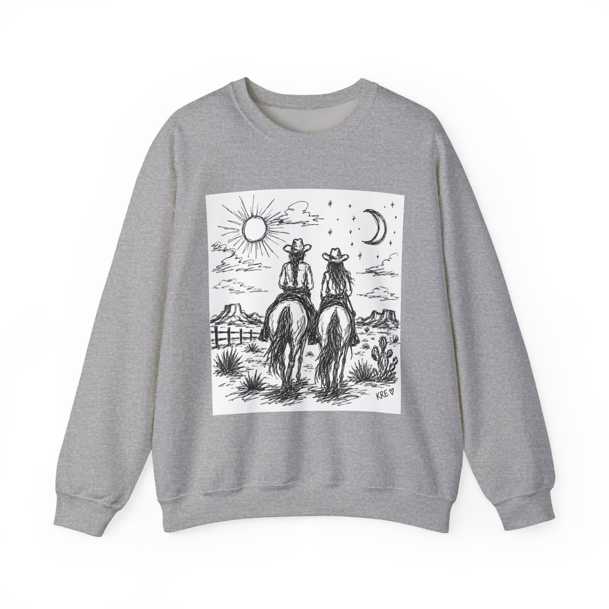 Night riders Unisex Heavy Blend™ Crewneck Sweatshirt