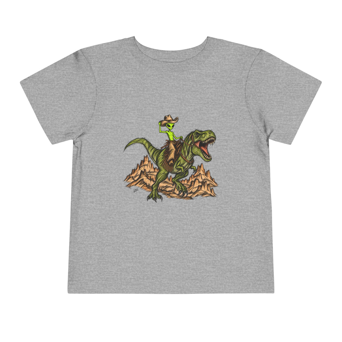 Alien outlaw toddler short sleeve