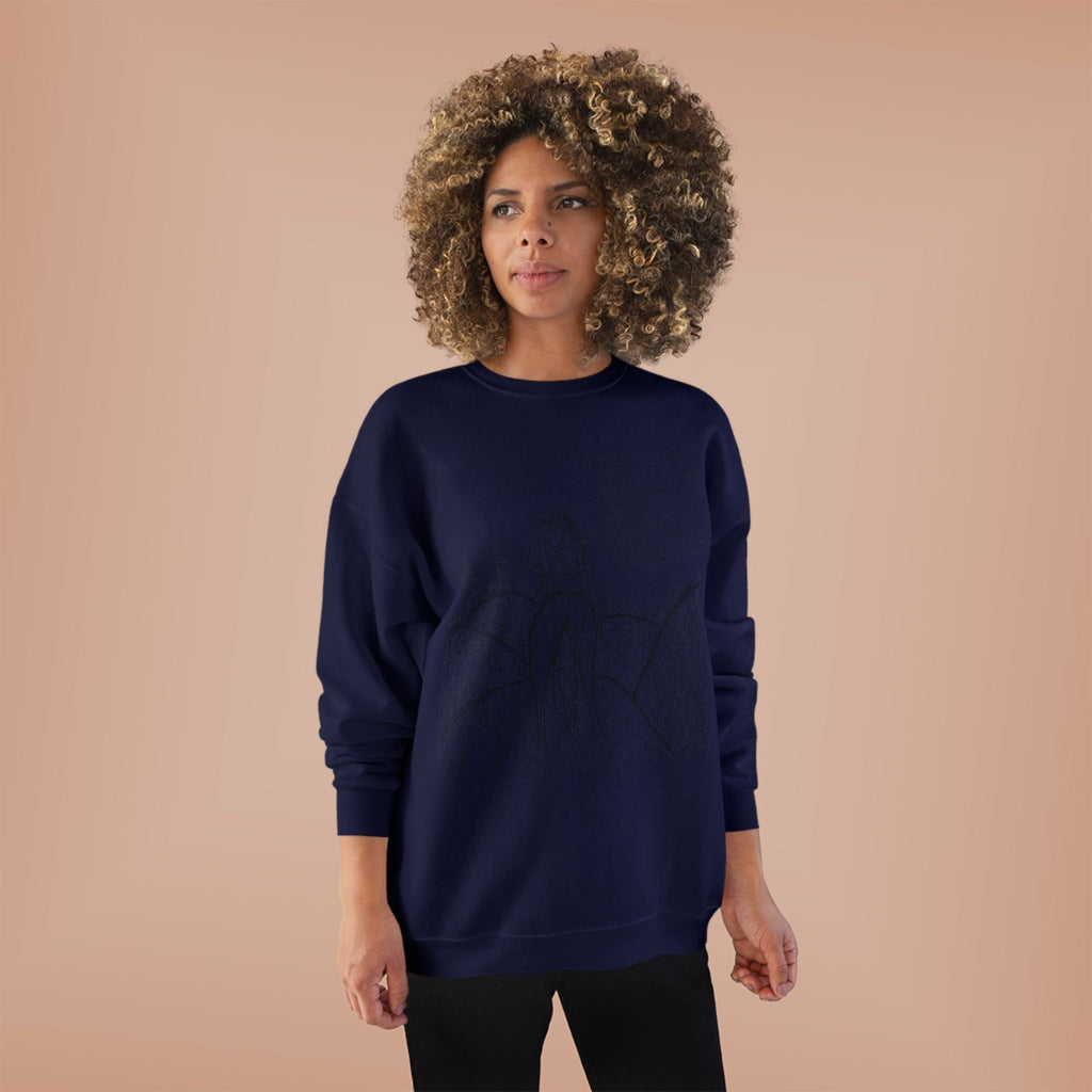 Cowboy that’s all poem crewneck
