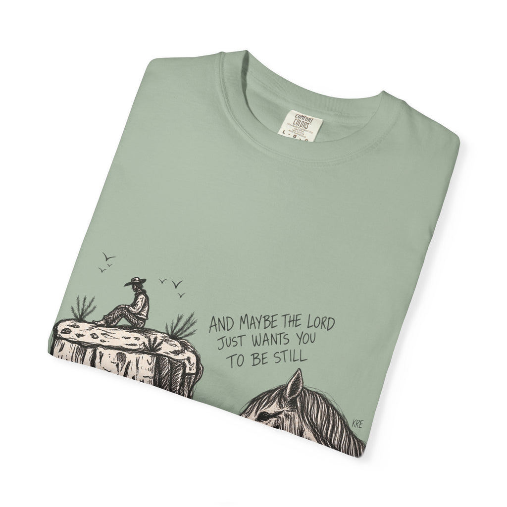 In the stillness T-shirt comfort colors