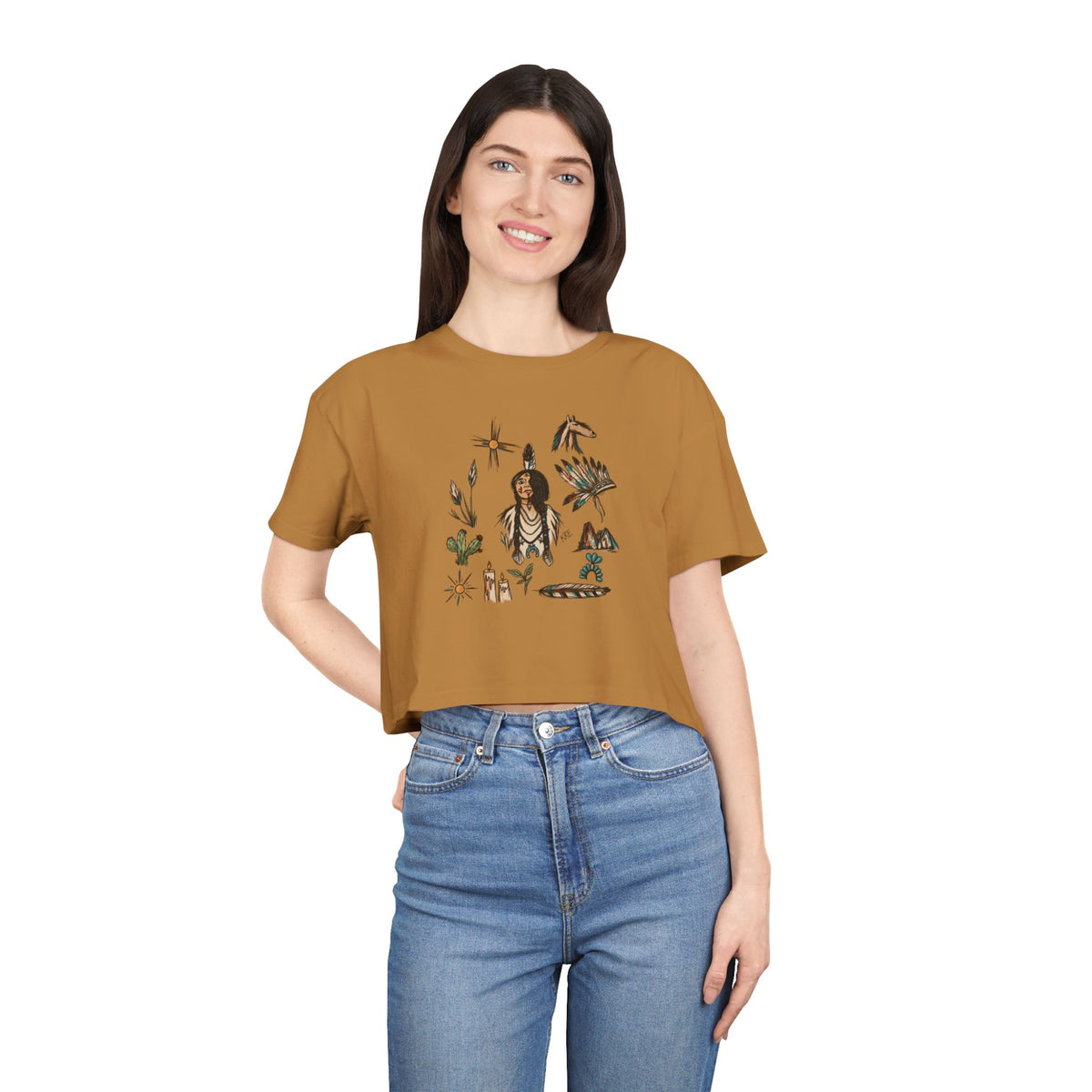 Prairie spirit crop top