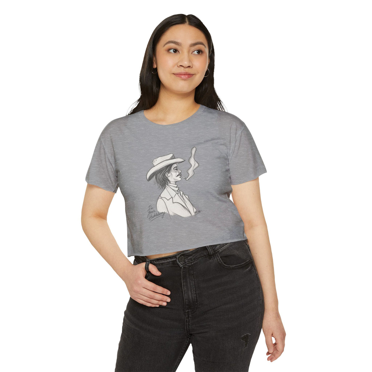 I’m your huckleberry Crop Top