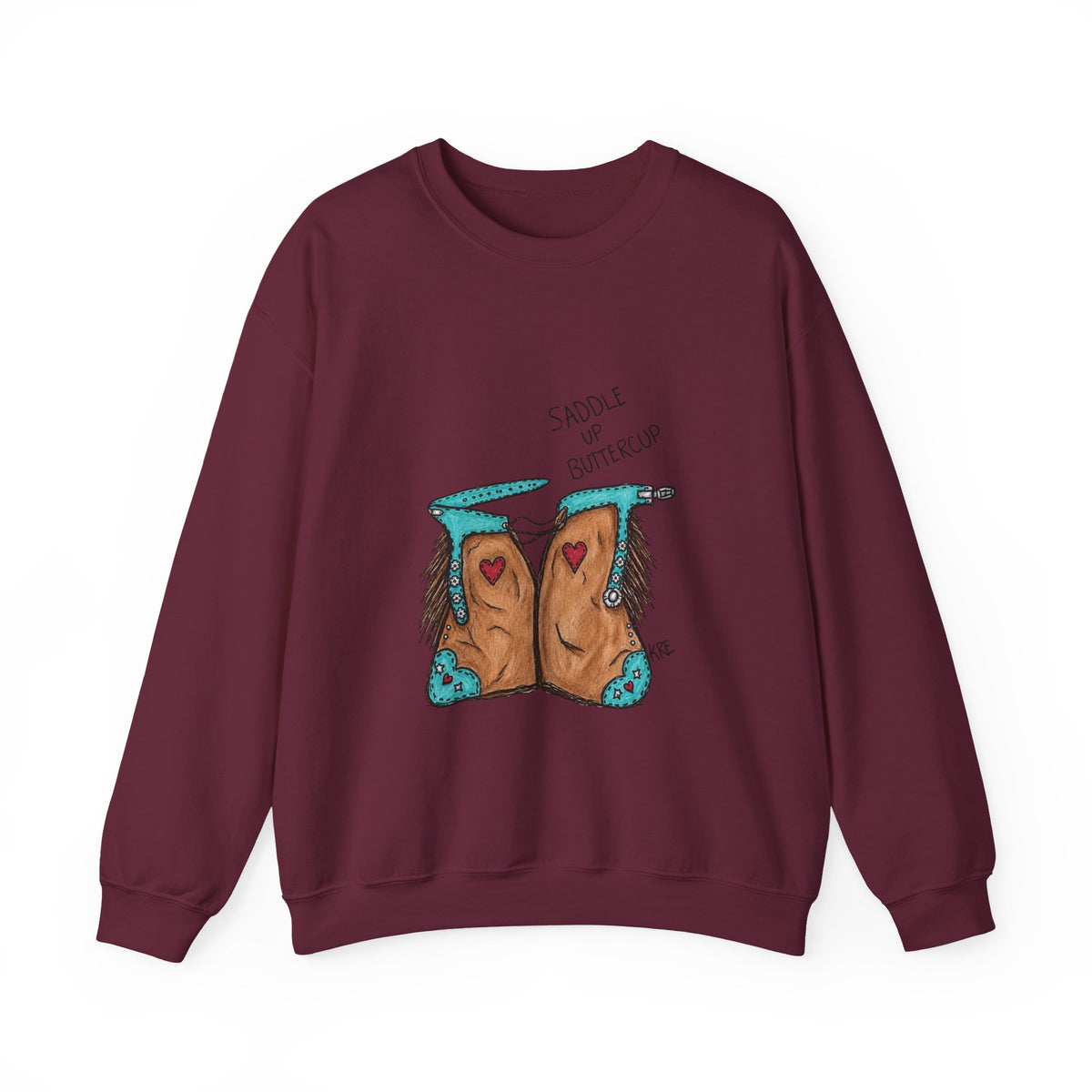 Saddle up buttercup crewneck