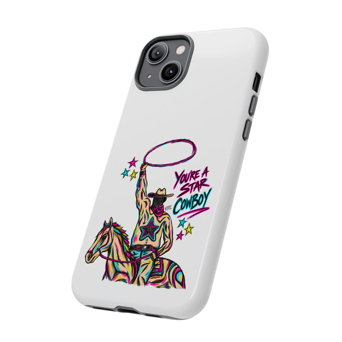 Star cowboy phone case