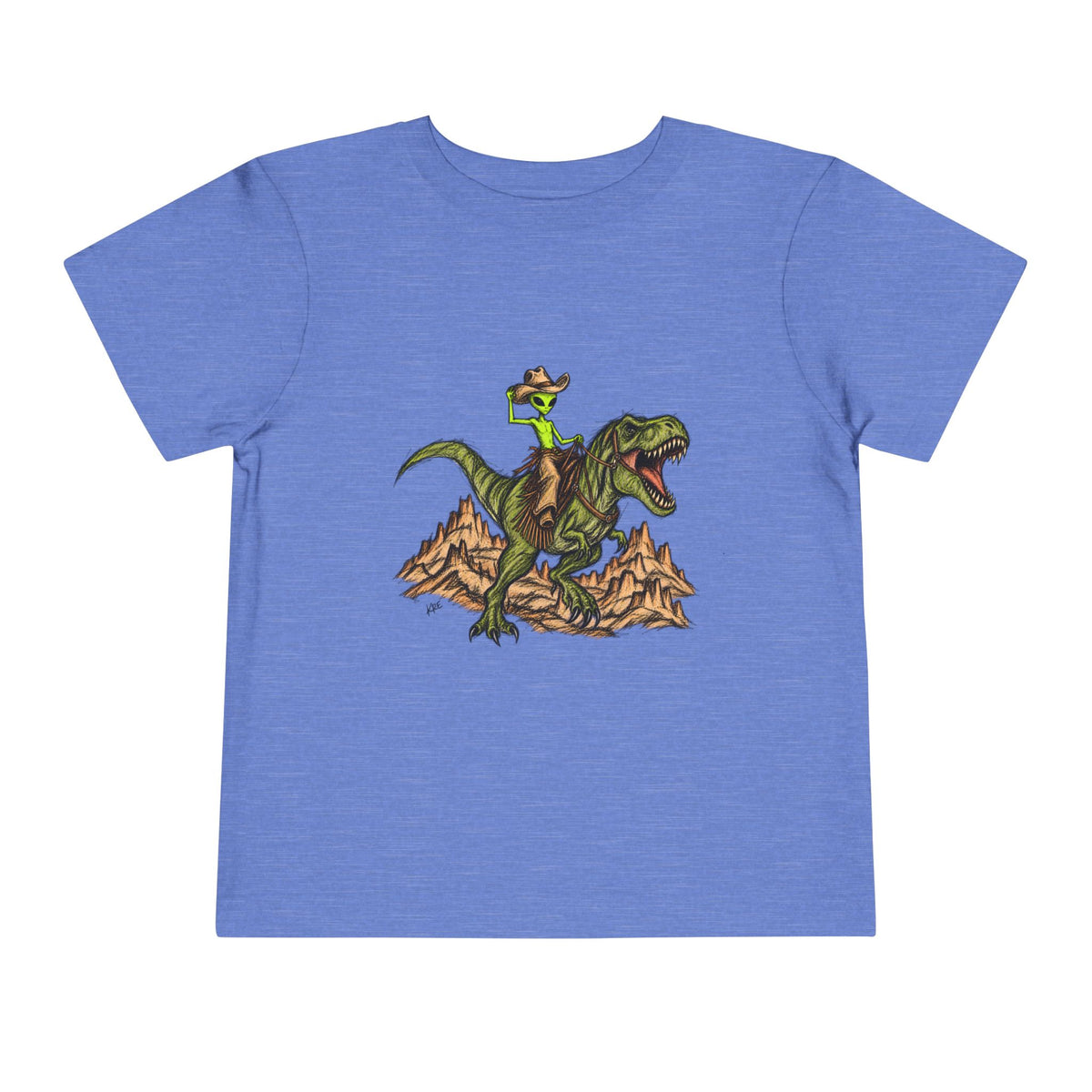 Alien outlaw toddler short sleeve
