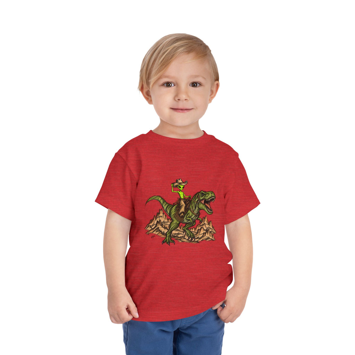 Alien outlaw toddler short sleeve