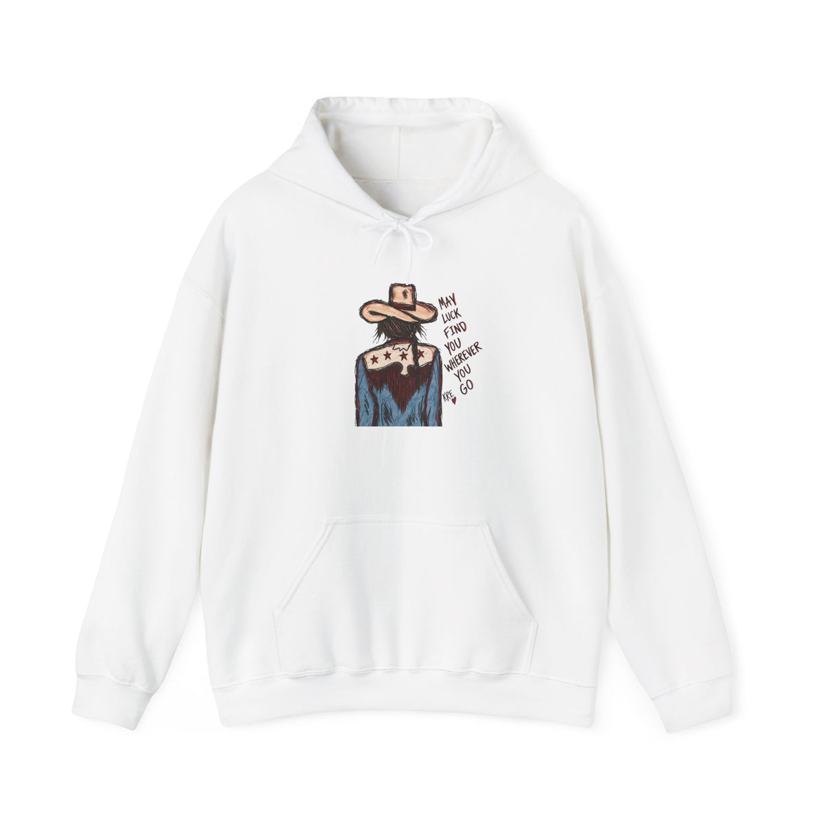 May luck find
You cowgirl hoodie