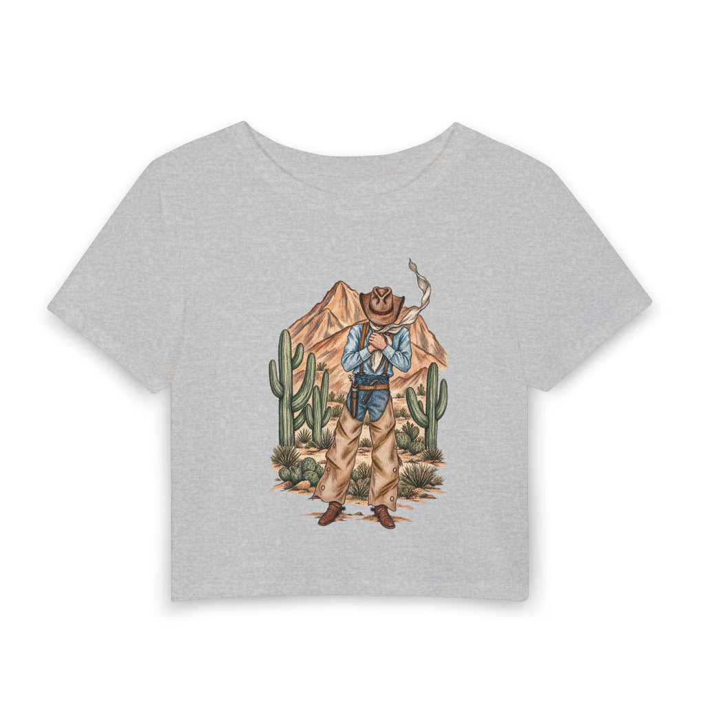 Watercolor badlands man baby tee