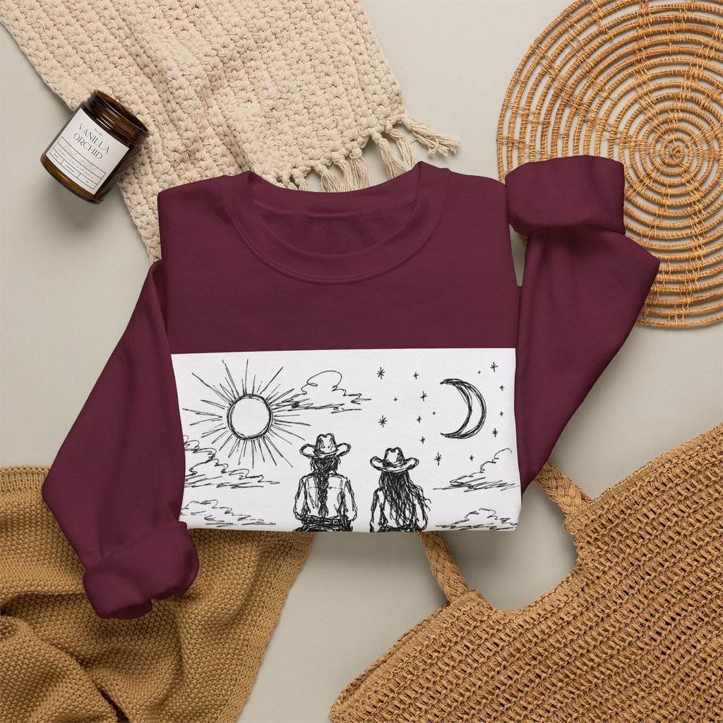 Night riders Unisex Heavy Blend™ Crewneck Sweatshirt