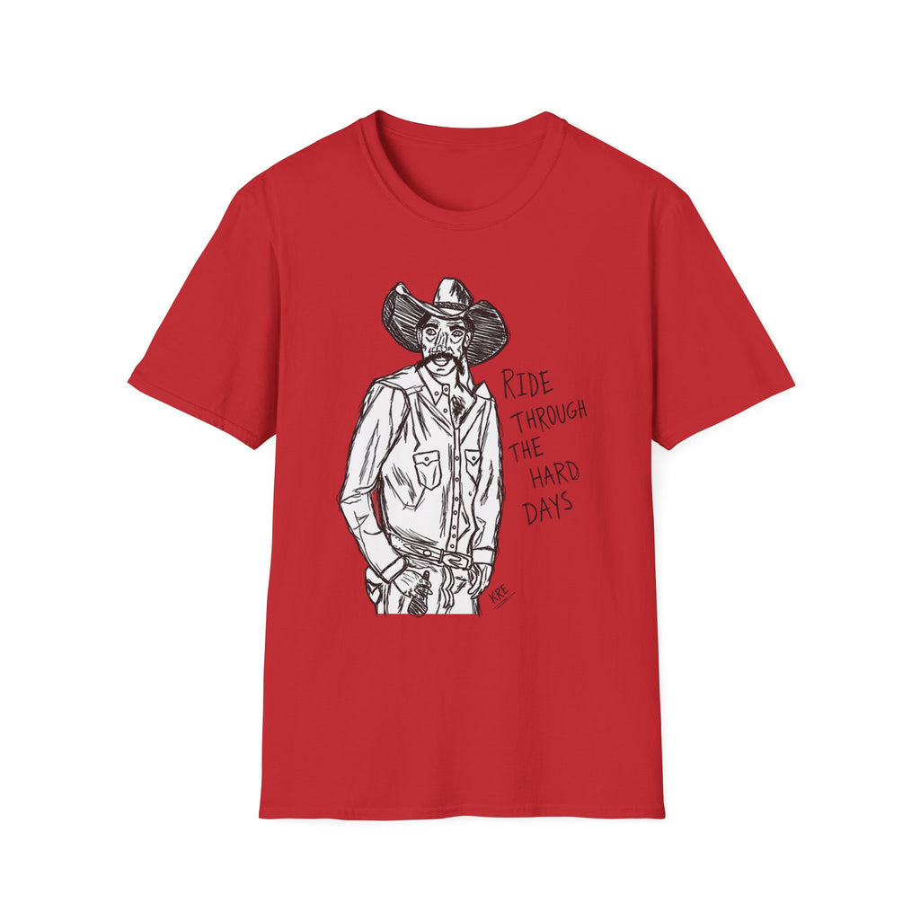 Ride through the hard days suicide prevention T-shirt