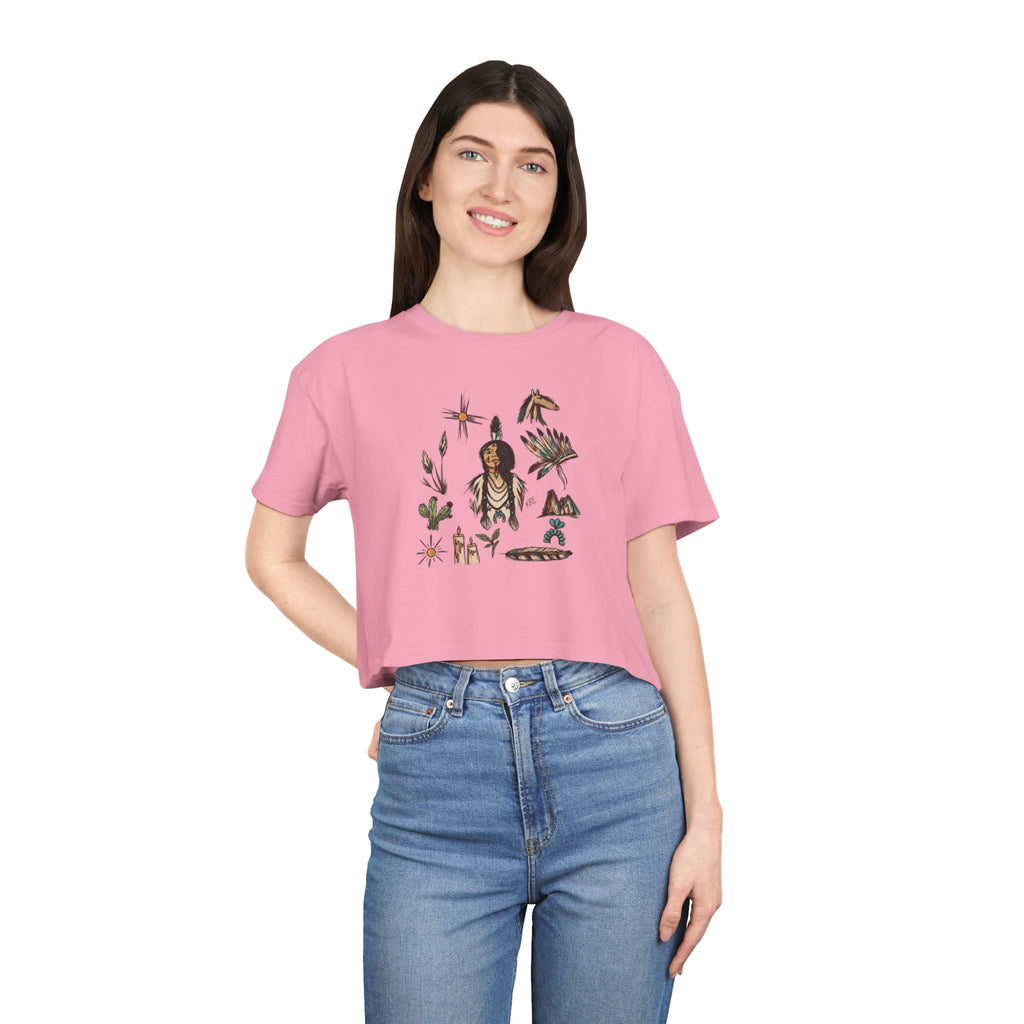 Prairie spirit crop top