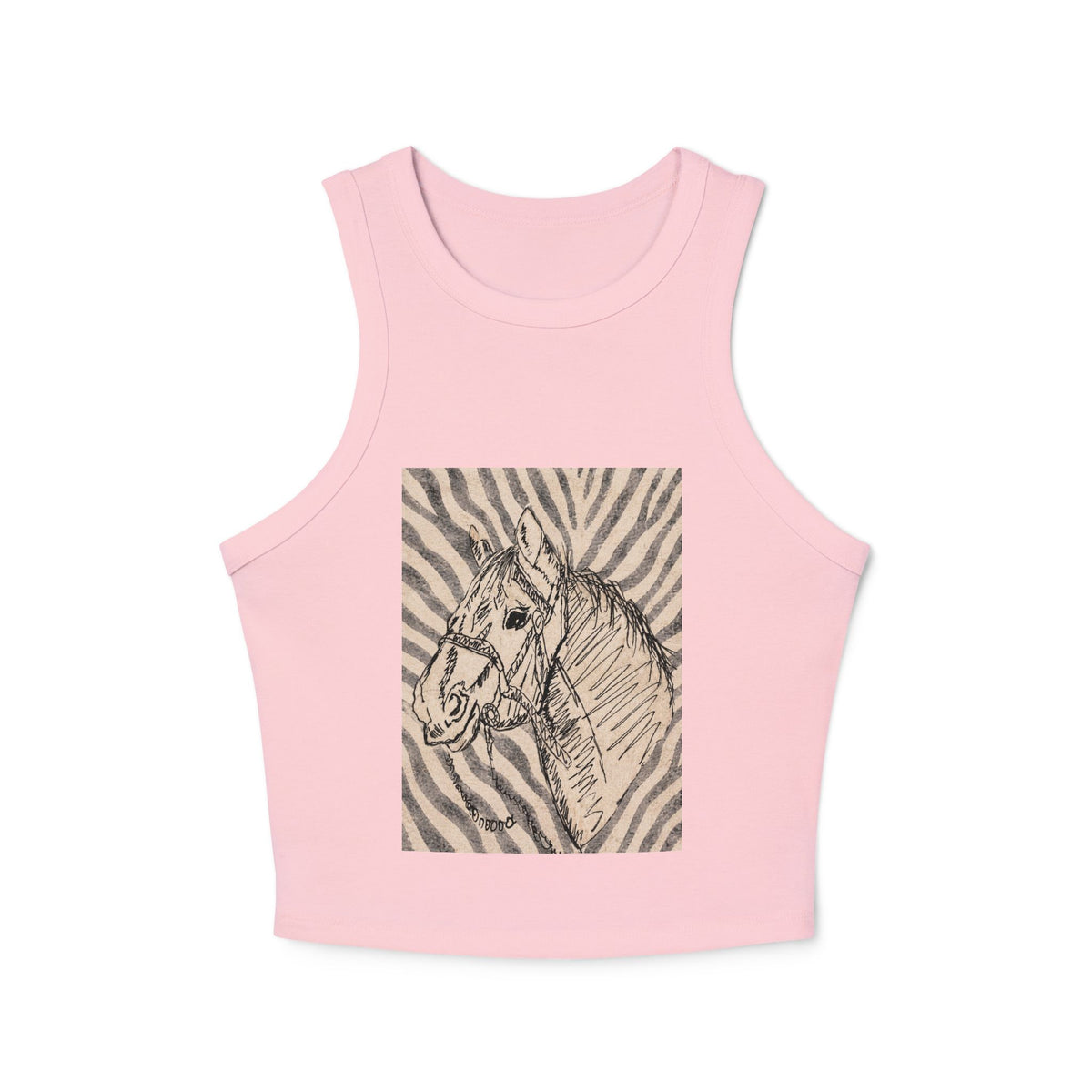 Zebra ribbed tank