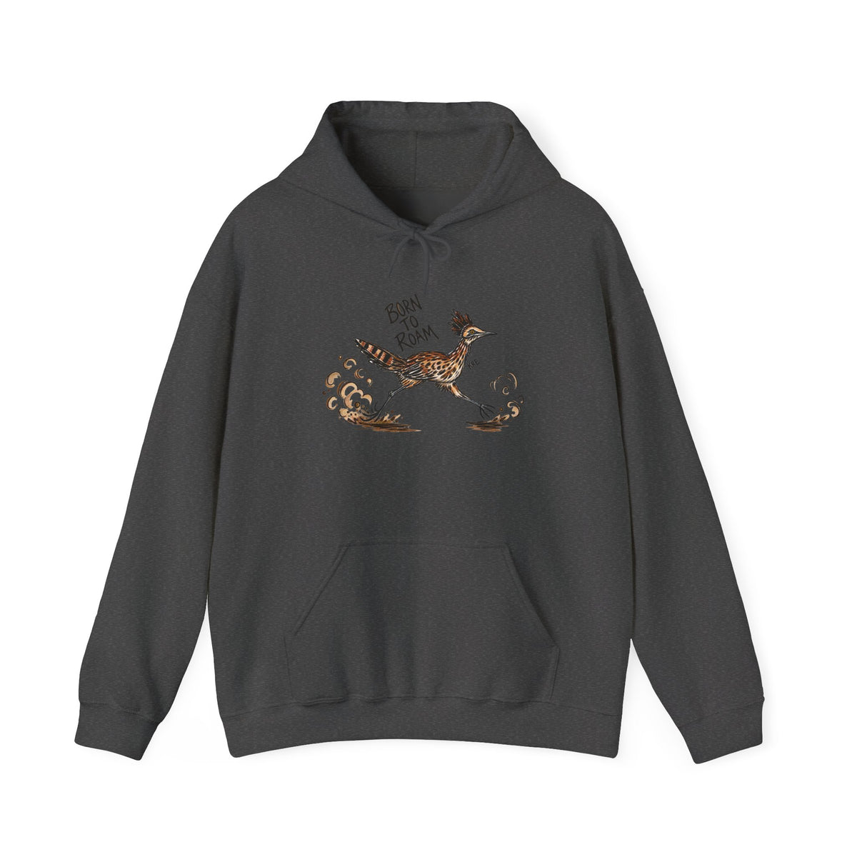 Born to roam road runner hoodie with color