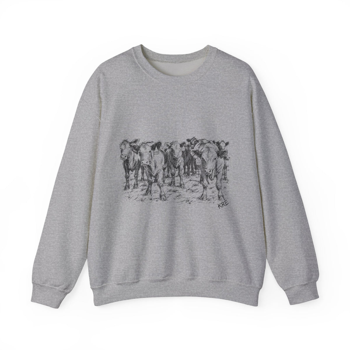Among the herd Crewneck Sweatshirt