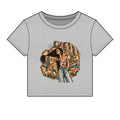 Wild as her micro rib baby tee