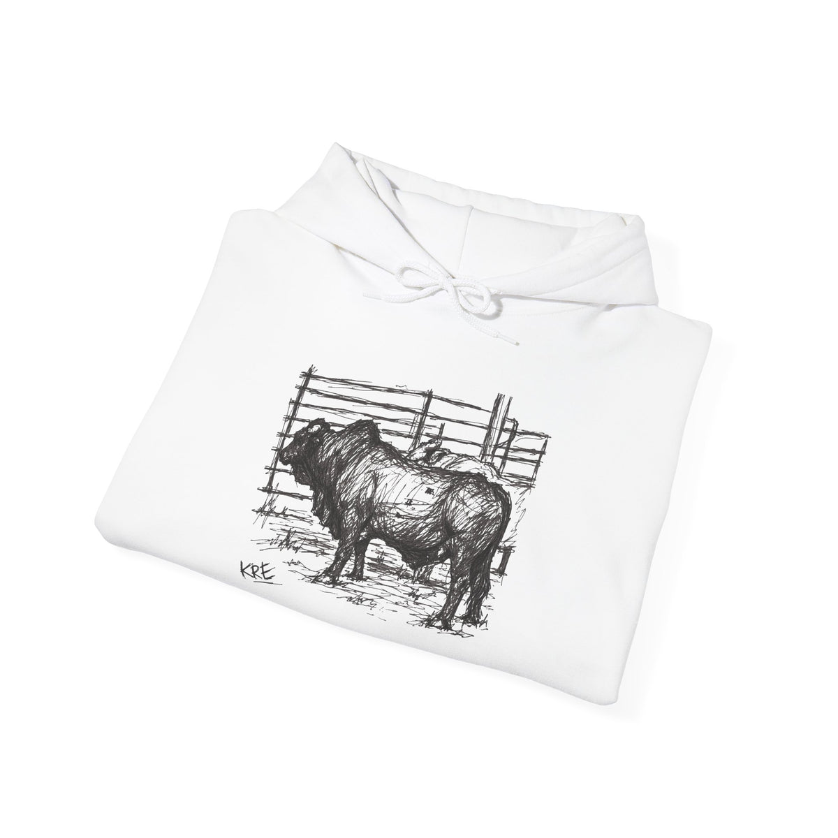 Wimberly bucking bulls Unisex Hooded Sweatshirt