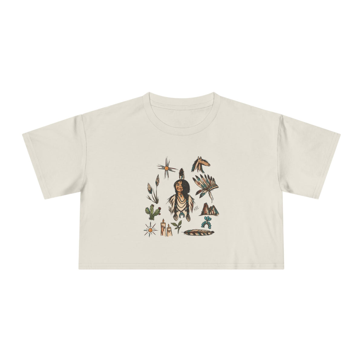 Prairie spirit crop top