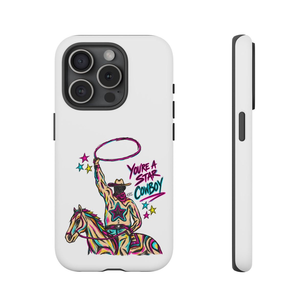Star cowboy phone case