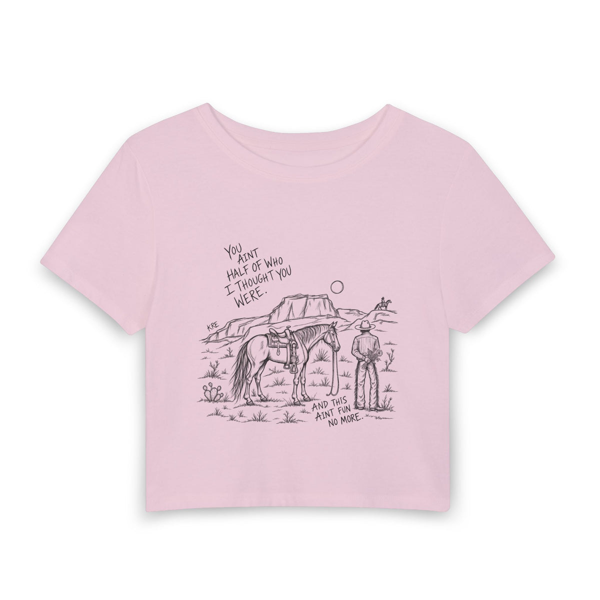 What I thought you were baby tee