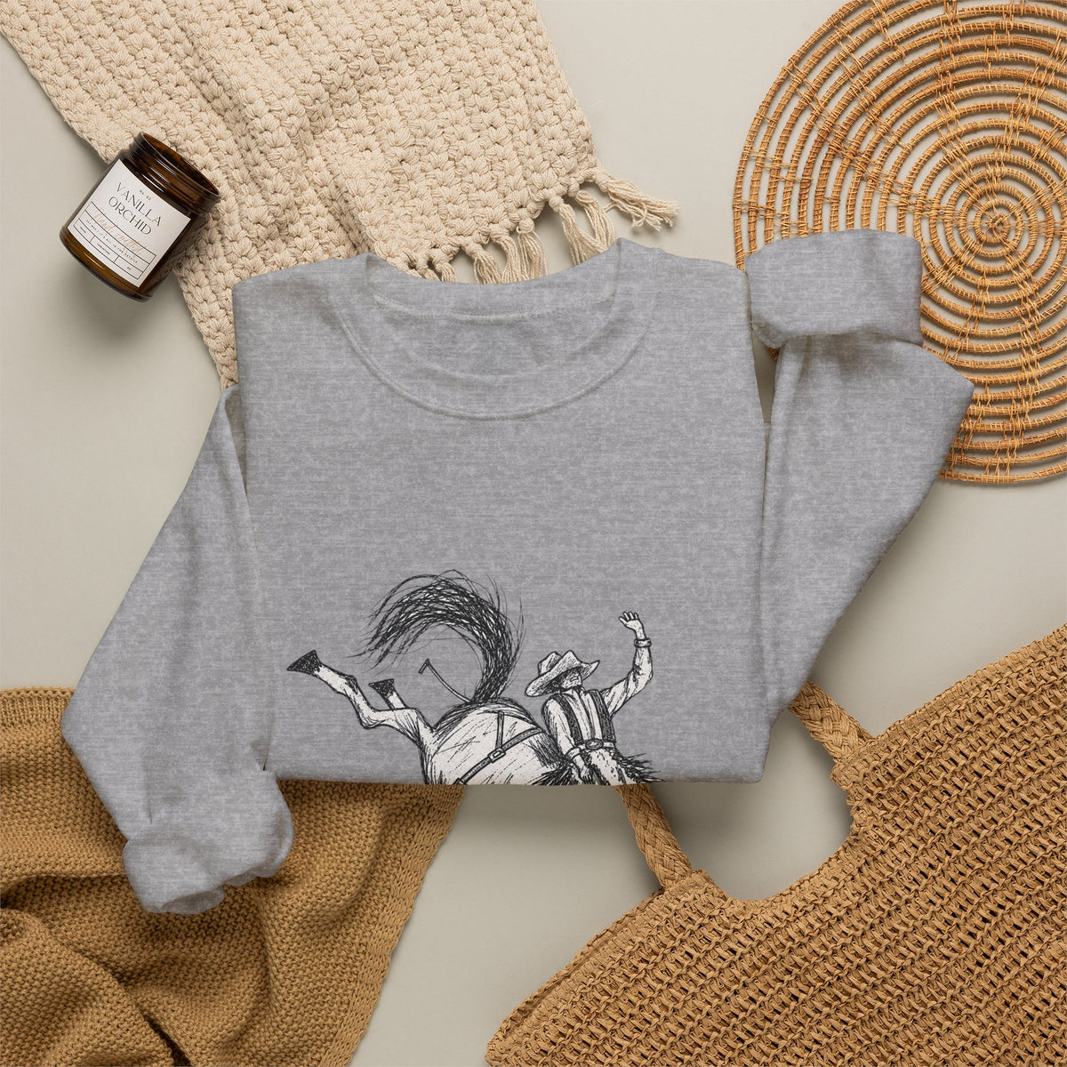 Bareback rider Crewneck Sweatshirt
