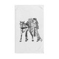 Kiss me cowboy Hand Towel
