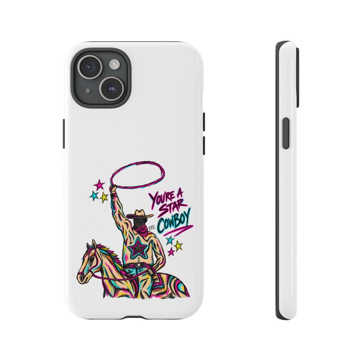 Star cowboy phone case