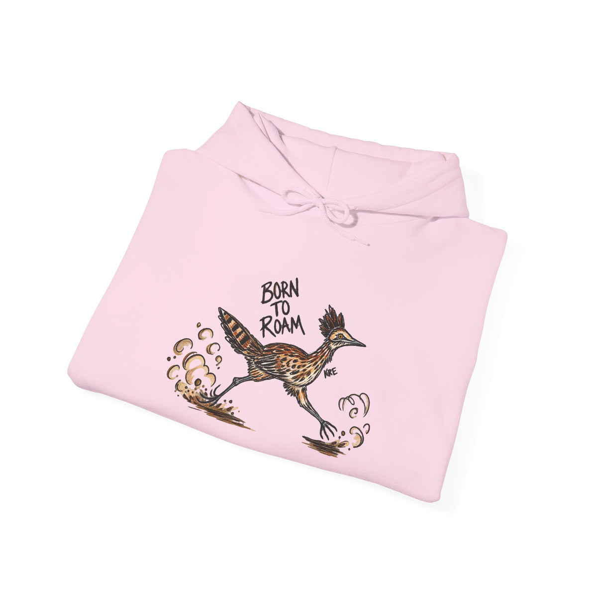 Born to roam road runner hoodie with color