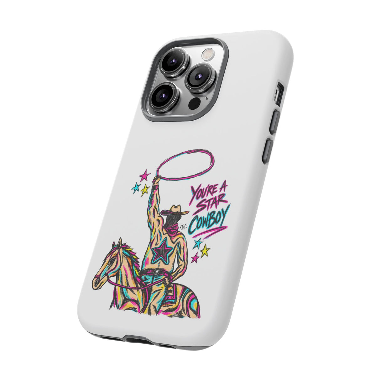 Star cowboy phone case