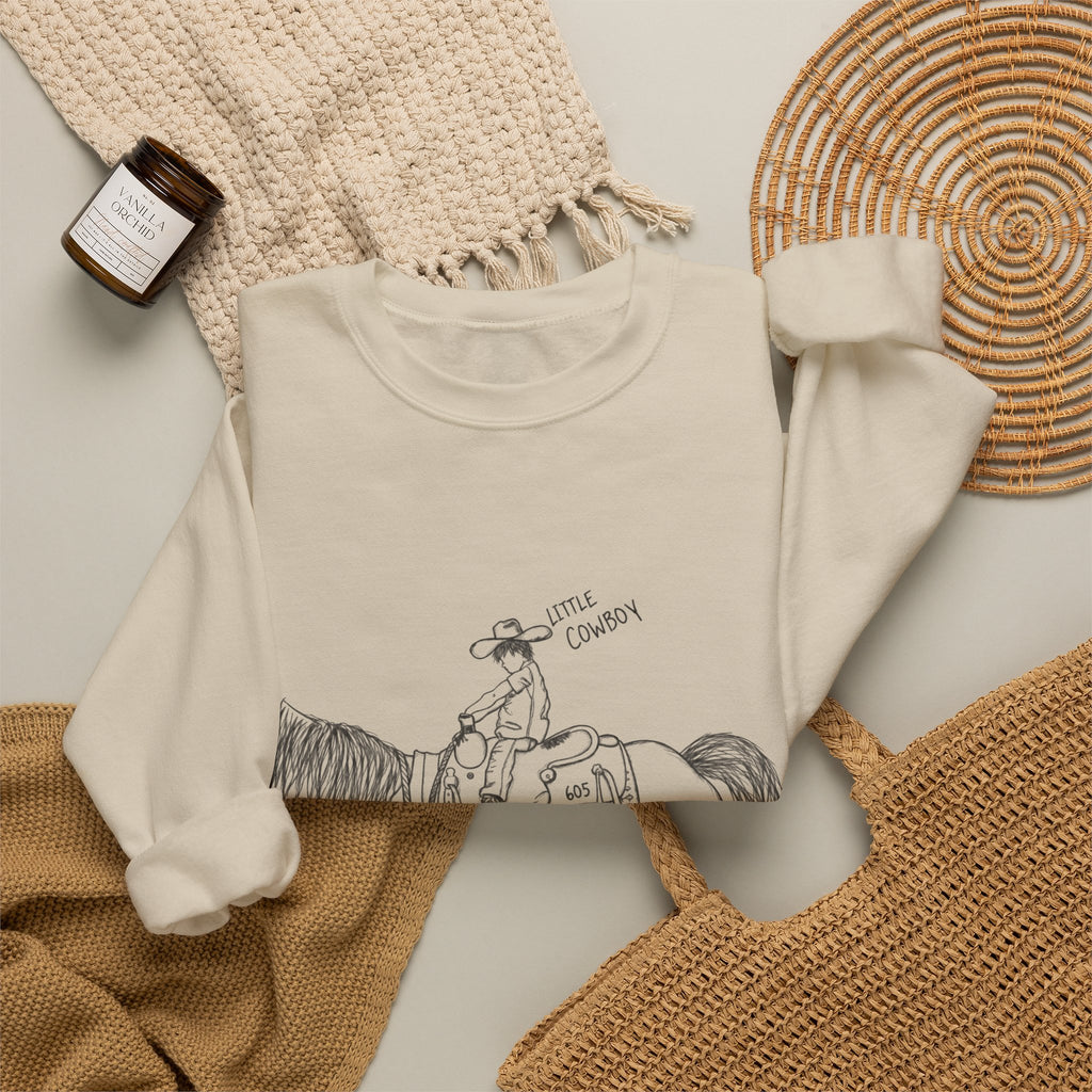 Little cowboy crewneck
