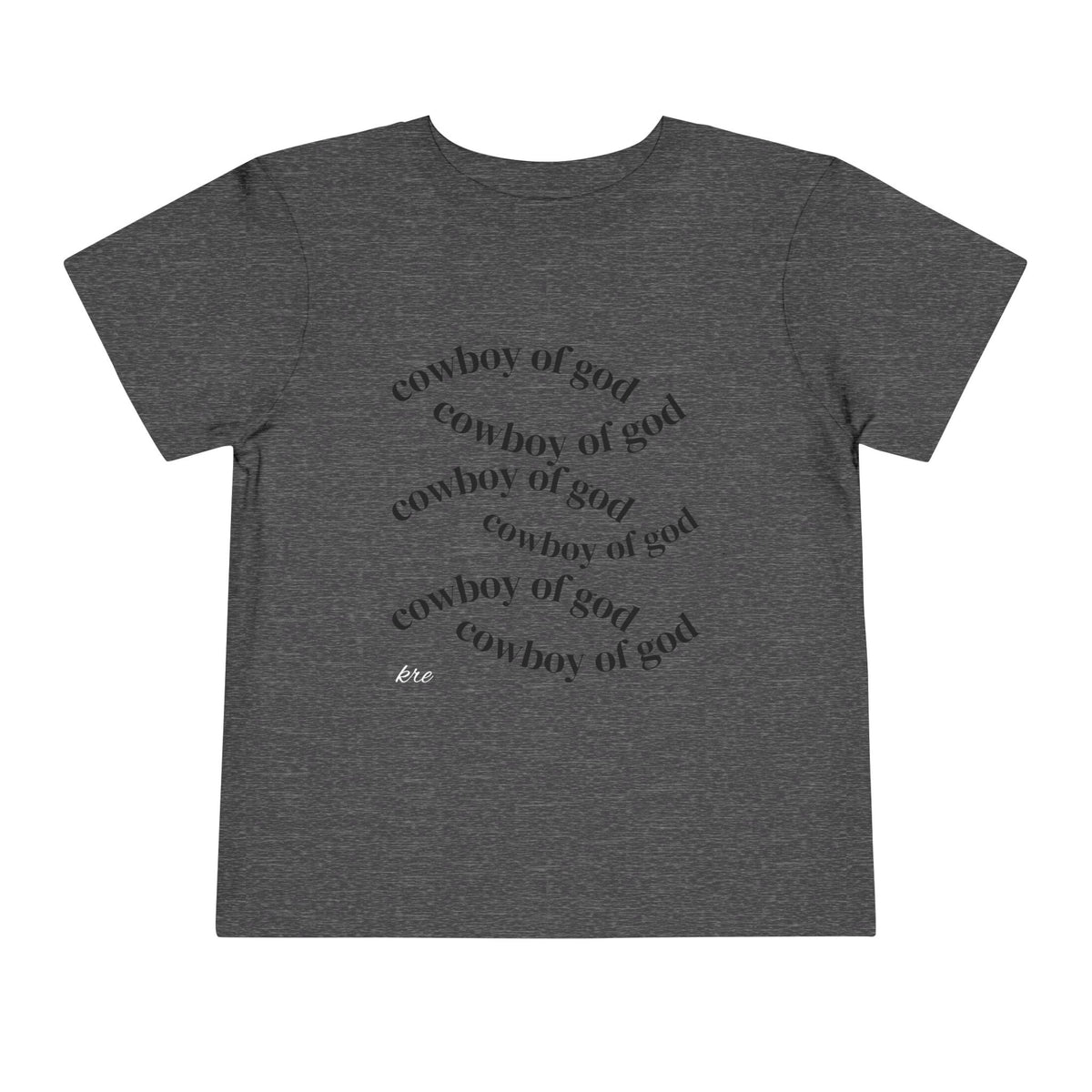 Cowboy of god Toddler Short Sleeve Tee