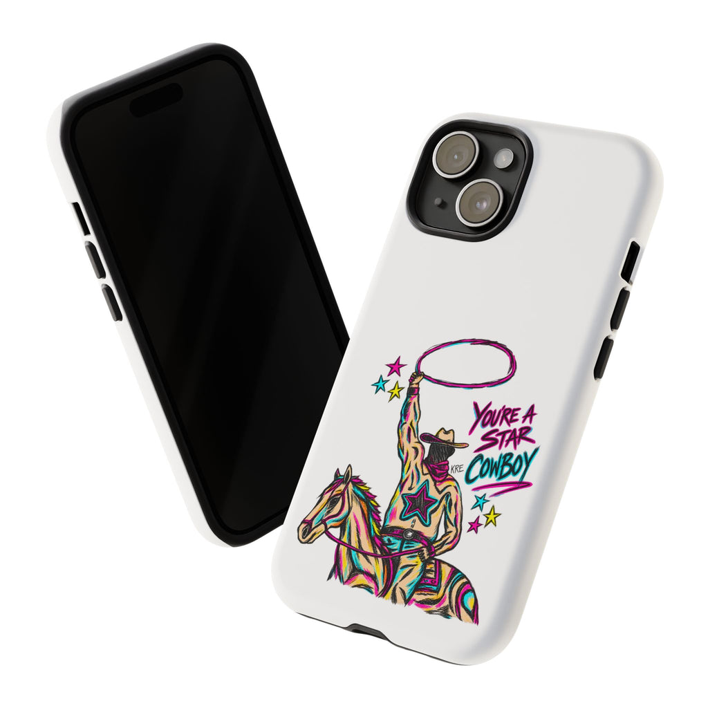 Star cowboy phone case