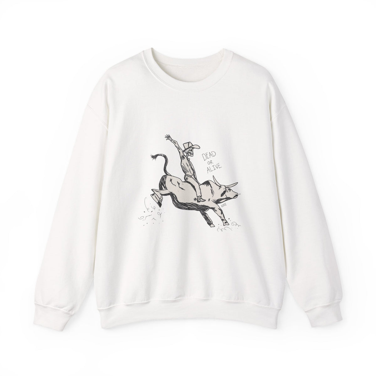 Dead or alive Crewneck Sweatshirt 
Fall drop