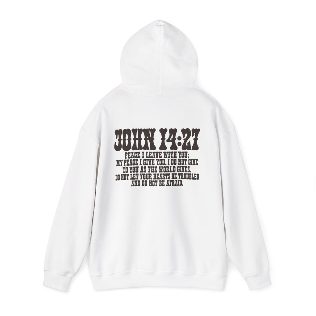 Child of god John 14:27 hoodie