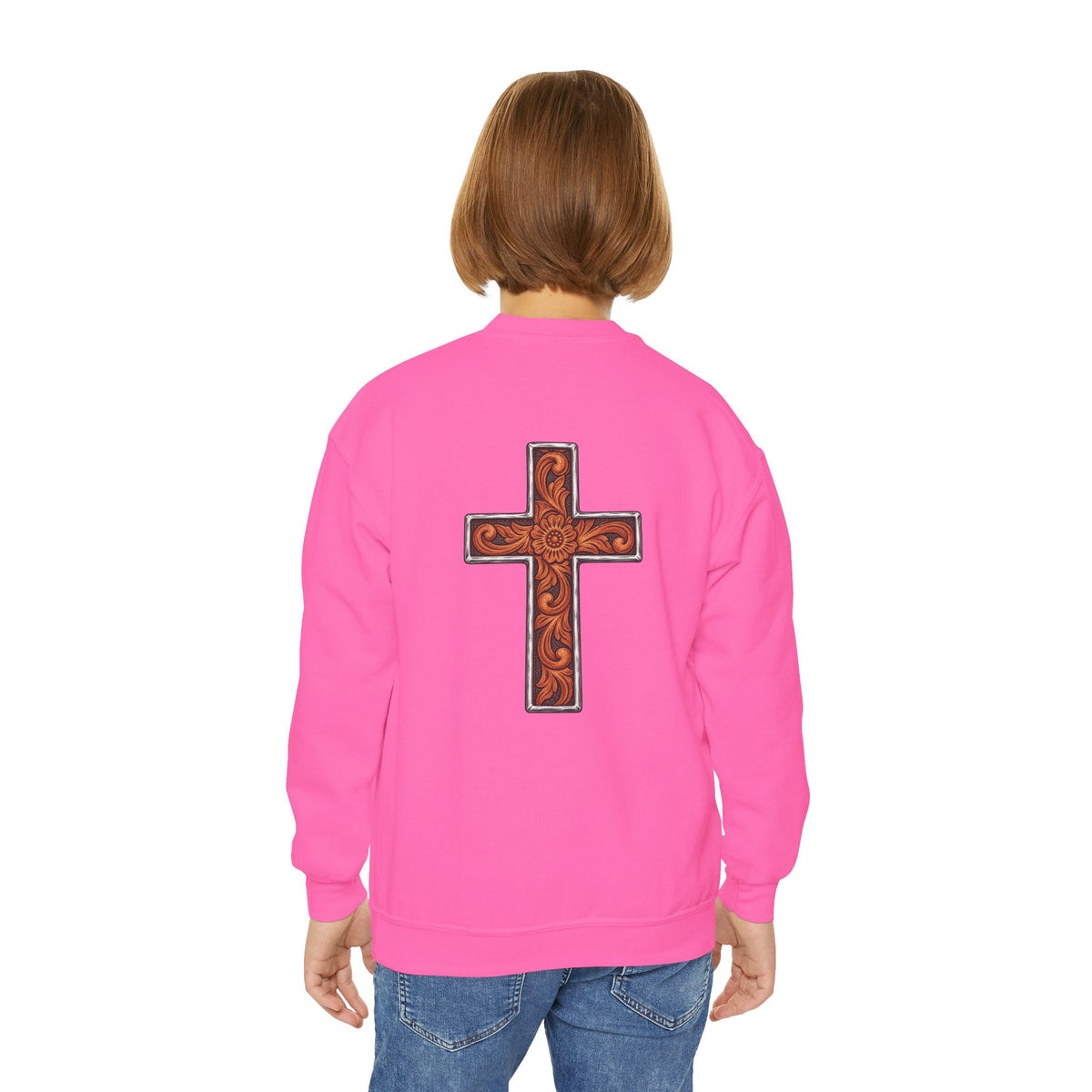 Cowgirls for Jesus Youth Crewneck Sweatshirt