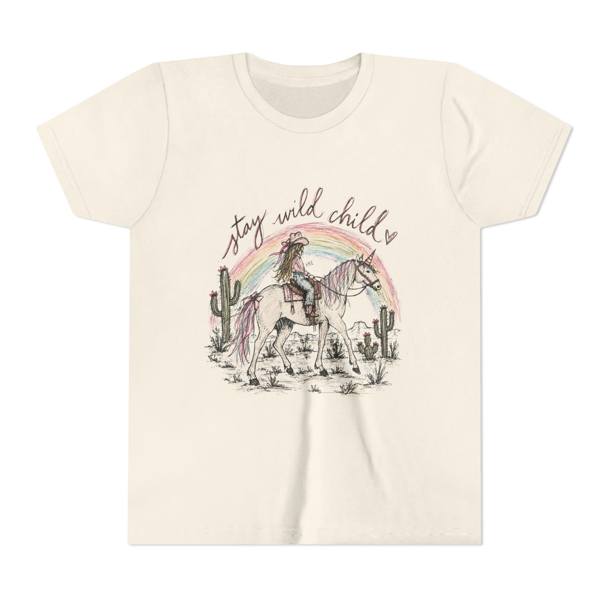 Youth Stay wild child T-shirt