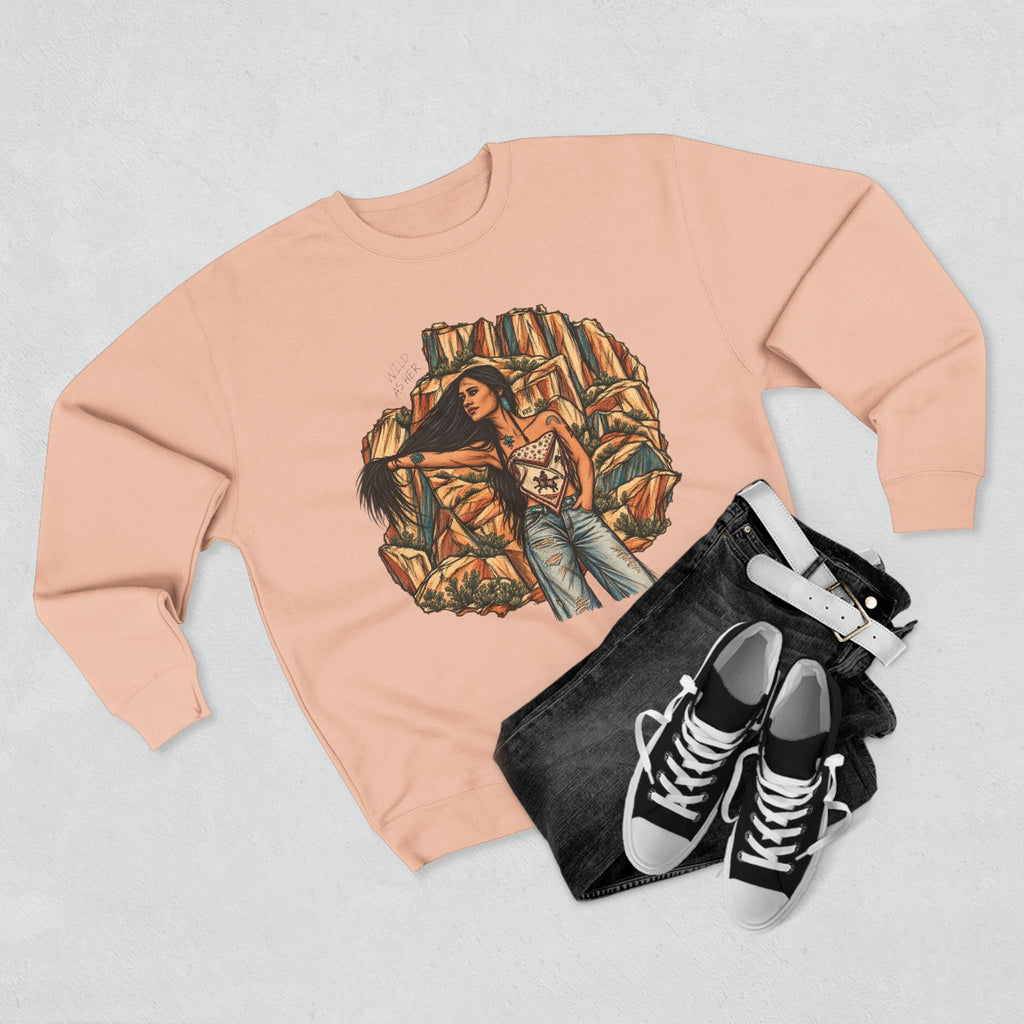 Wild as the badlands crewneck