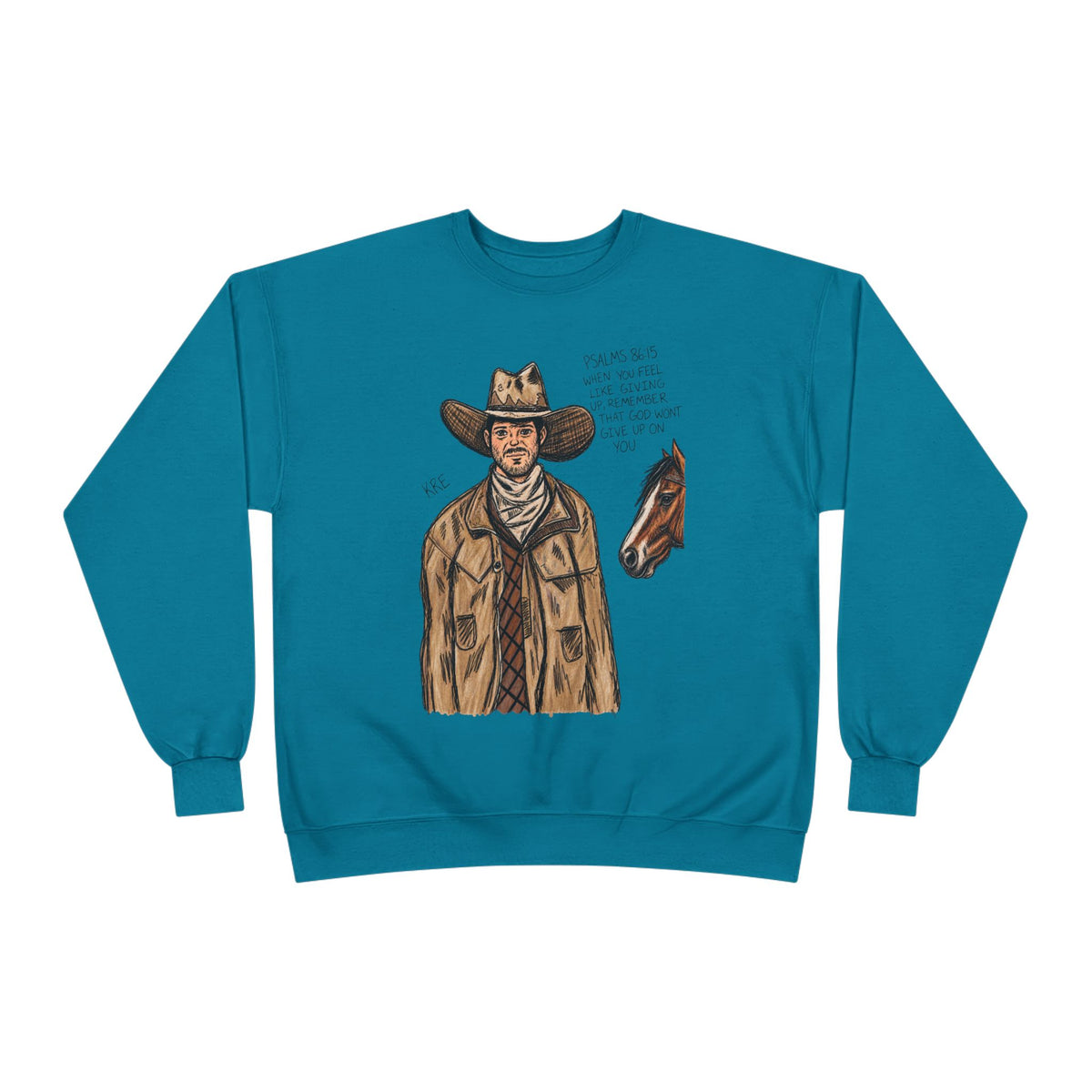 Psalms 86:15 crewneck