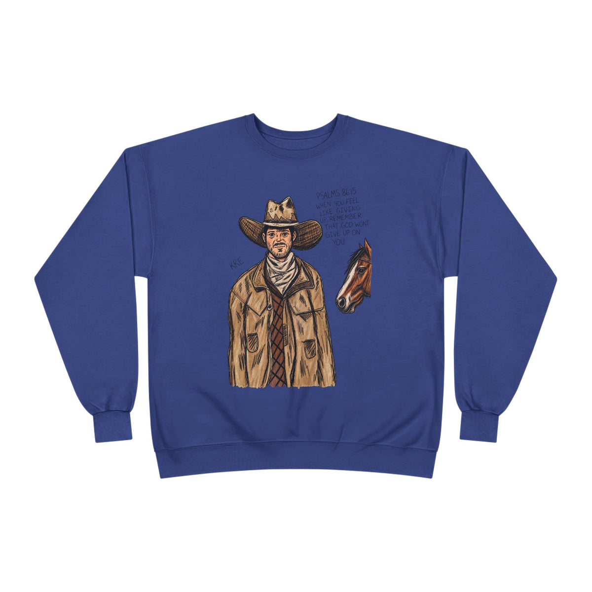 Psalms 86:15 crewneck