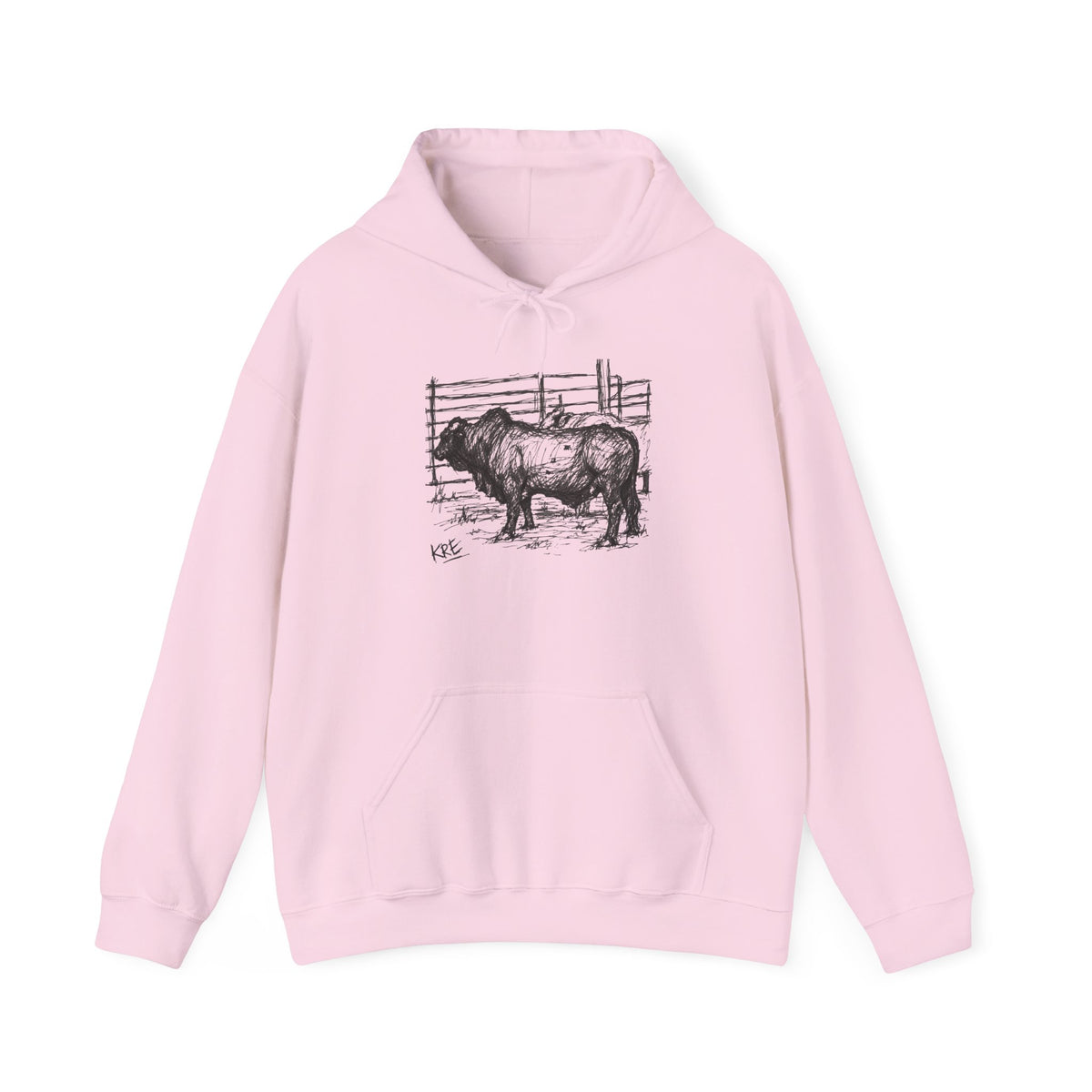 Wimberly bucking bulls Unisex Hooded Sweatshirt