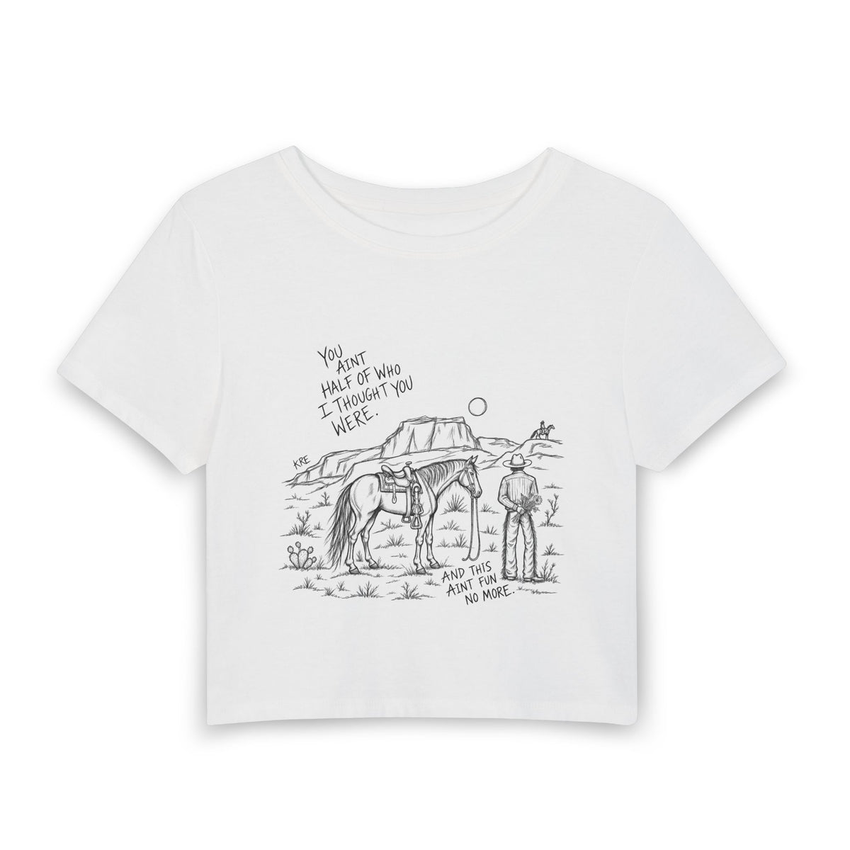 What I thought you were baby tee