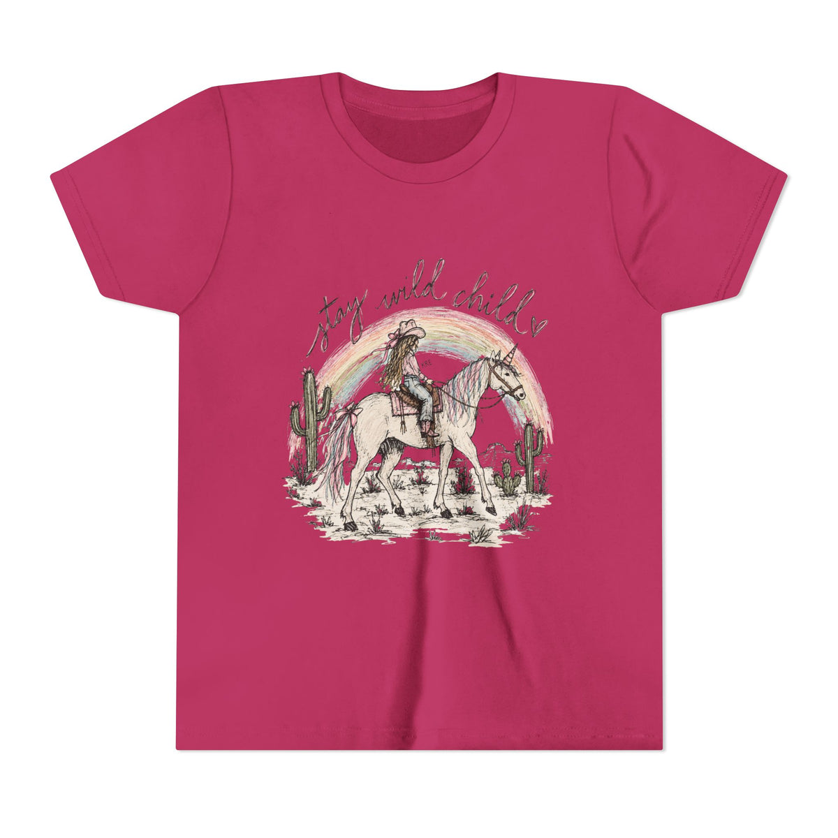 Youth Stay wild child T-shirt