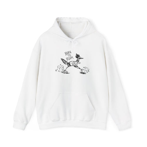 Born to roam road runner hoodie with no color